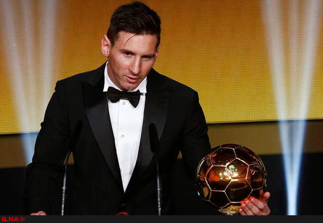 مسی برترین بازیکن اروپا در سال2015