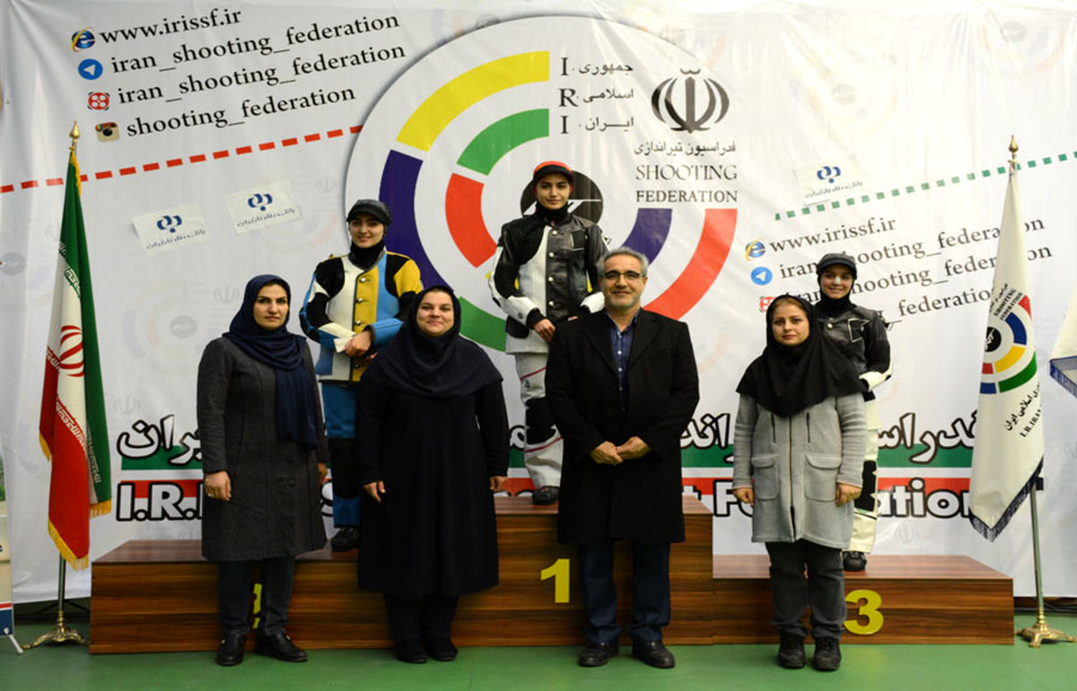 پایان هفته پنجم لیگ دسته یک تیراندازی بانوان 