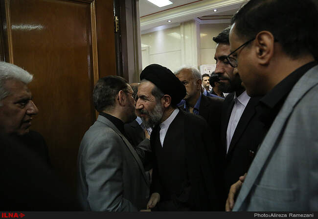 مراسم ترحیم حاج سید رضا نیری 