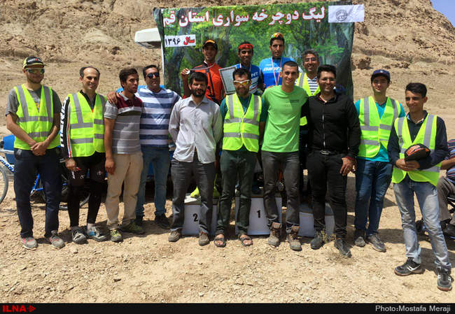 مسابقات کراس کانتری کوهستان مرحله اول لیگ دوچرخه سواری قم 