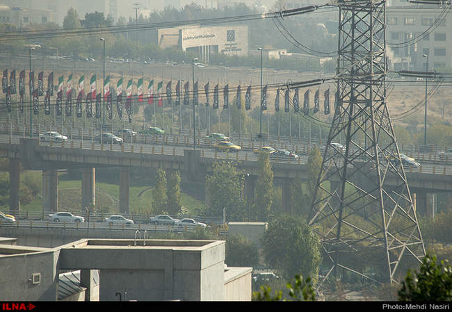 آلودگی امروز هوای تهران
