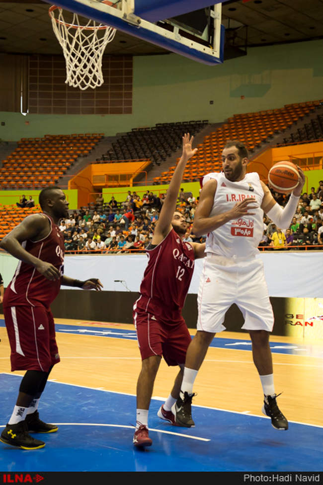 مسابقات بسکتبال آسیا چلنچ /ایران - قطر