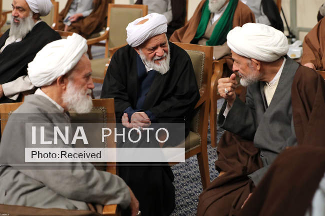 دیدار رئیس و اعضای مجلس خبرگان رهبری با رهبر انقلاب