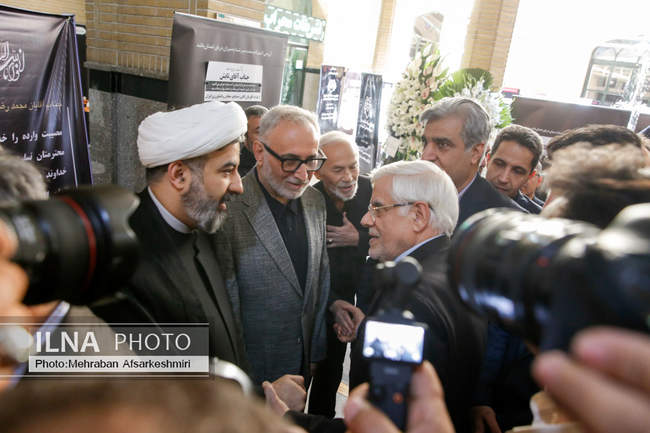 مراسم ترحیم خواهر «سیدمحمد خاتمی»