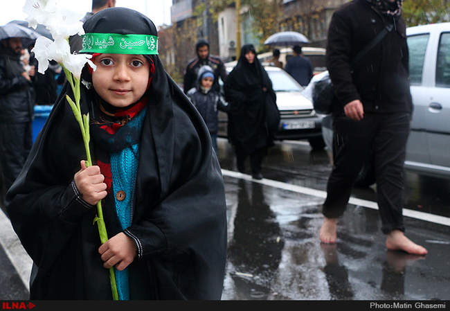 پیاده روی اربعین حسینی در تهران