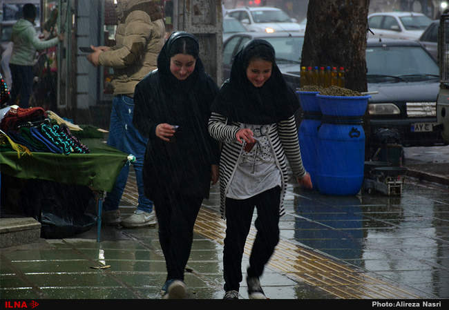 روزبارانی قزوین