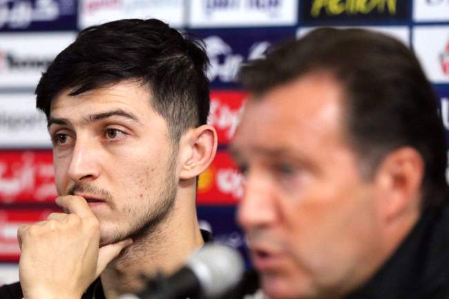 تصاویر/ نشست خبری سردار آزمون و مارک ویلموتس