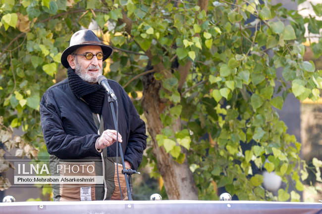 مراسم تشییع پیکر هادی مرزبان