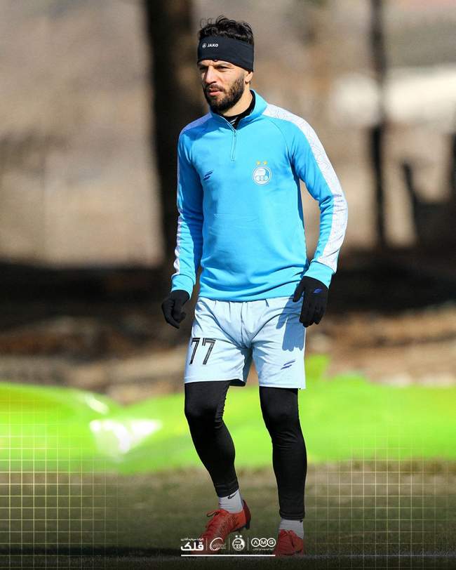 گزارش تصویری آخرین تمرین استقلال قبل از بازی با سپاهان