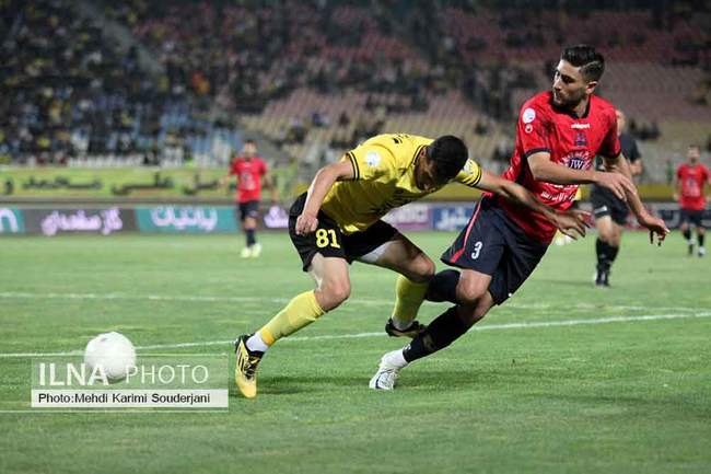 گزارش تصویری بازی سپاهان اصفهان و نساجی قائم شهر