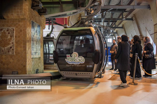 چشم انداز جنگل و دریا در قاب طبیعت