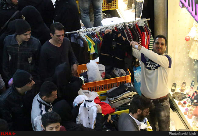 تهران در آستانه سال نو