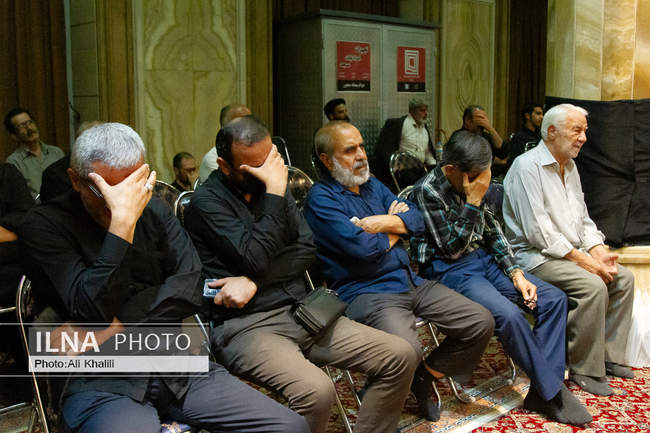 مراسم سالگرد شهادت اسماعیل هنیه و چهلم سردار ایزدی