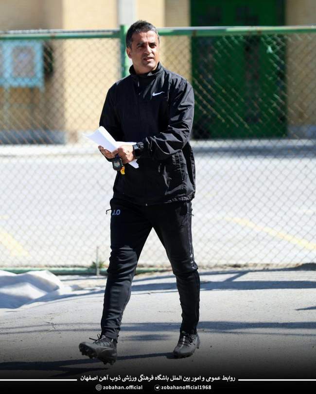 گزارش تصویری تمرین ذوب‌آهن اصفهان