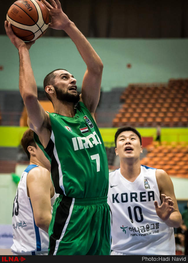 مسابقات فیبا چلنج آسیا ۲۰۱۶ / کره جنوبی - عراق