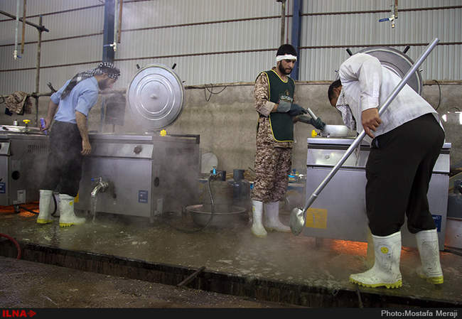 انبار و آشپزخانه ستاد خدمت رسانی آستان قدس رضوی/17