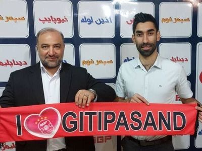 عسگری با گیتی پسند قراردادش را تمدید کرد