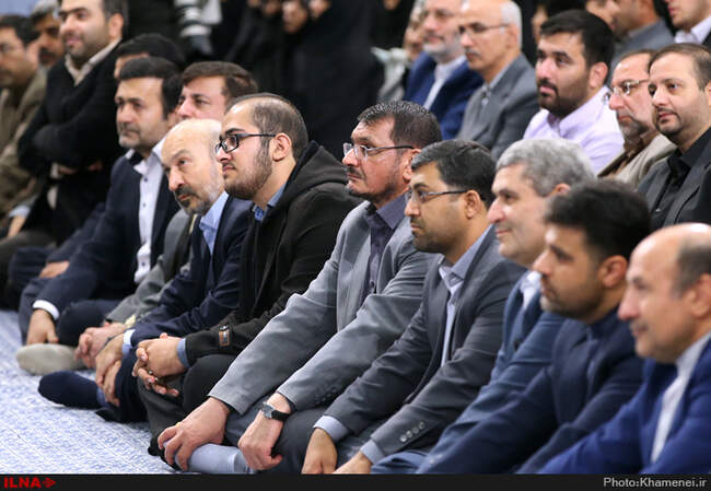 دیدار دانش‌آموزان و دانشجویان با رهبر انقلاب اسلامی