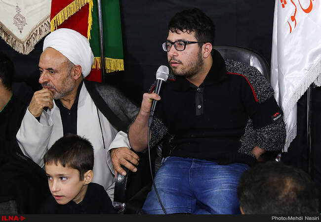 مراسم اربعین حسینی درمرکز بهزیستی اردیخانی