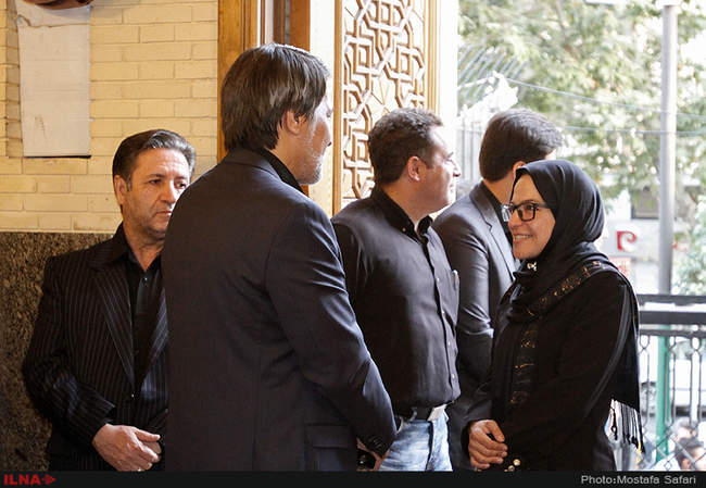 مراسم ختم پدر عماد باقی