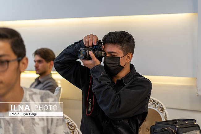 آیین تجلیل از پیشکسوتان هنر عکس استان قزوین