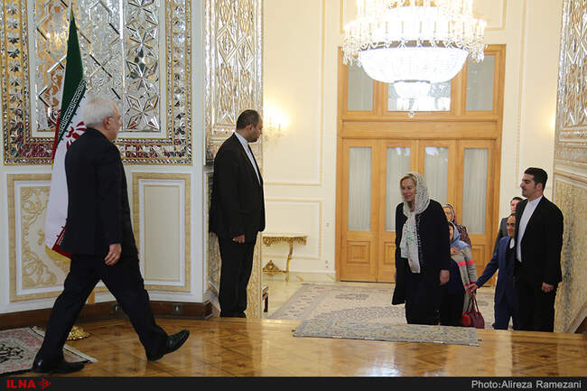 Zarif meets Dutch counterpart in Tehran