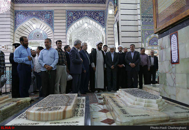 سفر یک روزه محمدرضا عارف به استان قم