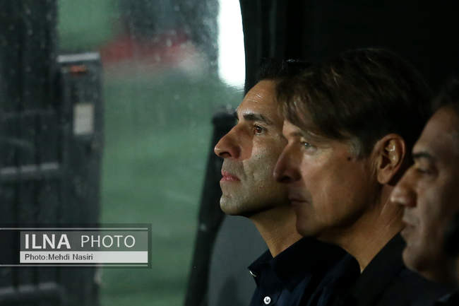 دیدار تیمهای فوتبال پرسپولیس تهران و فولاد خوزستان