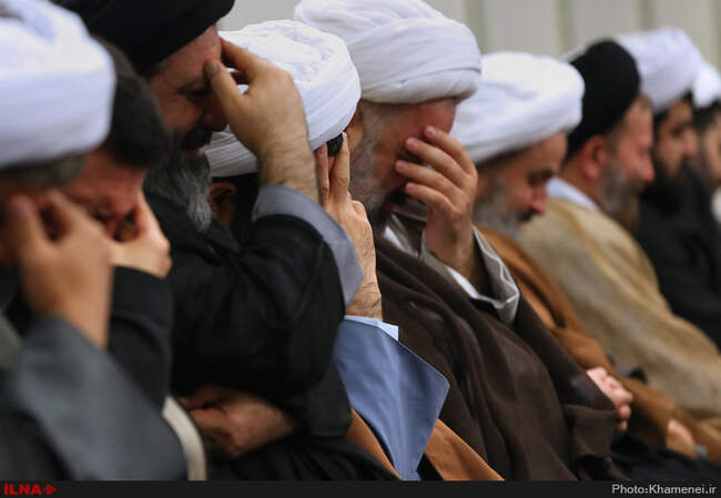 مراسم عزاداری امام کاظم علیه‌السلام در حسینیه امام خمینی