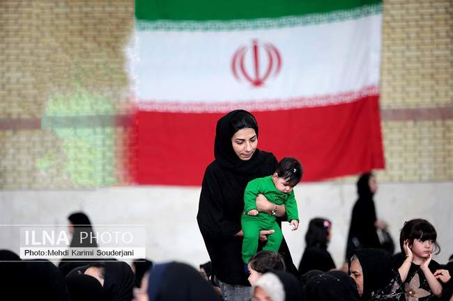  مراسم شیرخوارگان حسینی در شهر سودرجان