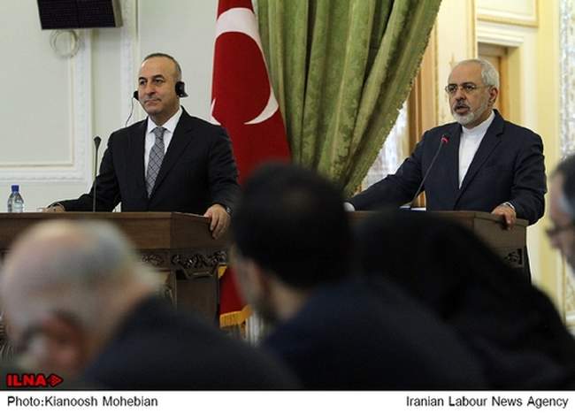 نشست خبری وزرای امور خارجه ایران و ترکیه