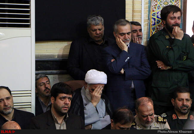  مراسم تشییع پیکر سردار شهید حسین همدانی