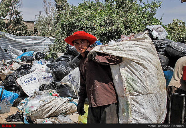 زندگی در میان زباله های گود محمود آباد