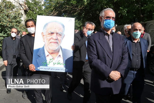 مراسم تشییع مرحوم «اکبر ترکان»