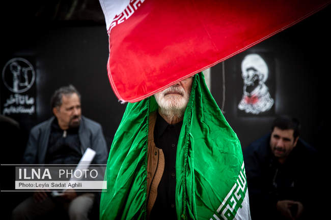 مراسم تشییع پیکر مطهر شهدای ناوشکن دنا / 1
