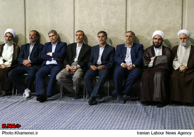 دیدار معلمان و فرهنگیان با رهبر معظم انقلاب اسلامی