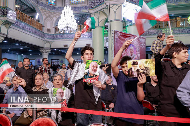 گرامیداشت اولین سالگرد شهادت سپهبد پاسدار حسین سلامی