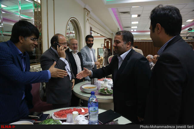 ضیافت افطار خبرگزاری ایلنا