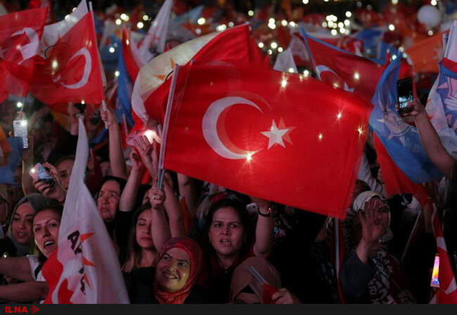 پیروزی رجب طیب اردوغان در انتخابات ترکیه‎