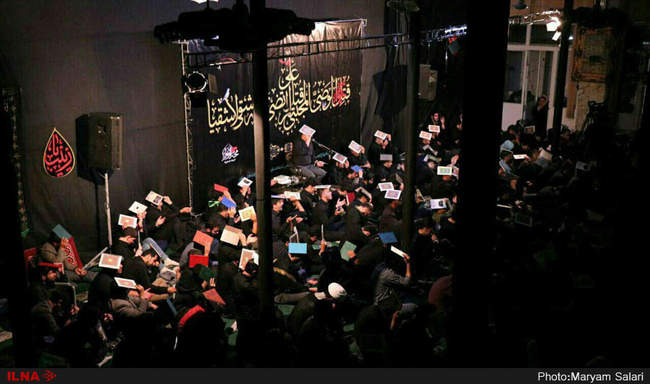 مراسم شب قدر - مشهد