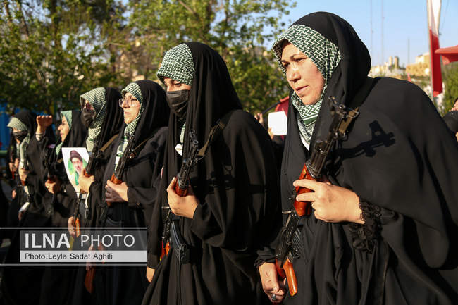 اجتماع بزرگ «دختران جان‌فدای ایران»