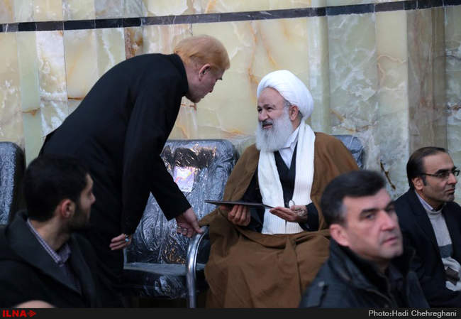 مراسم بزرگداشت مرحوم غضنفر رکن آبادی در مسجداعظم قم