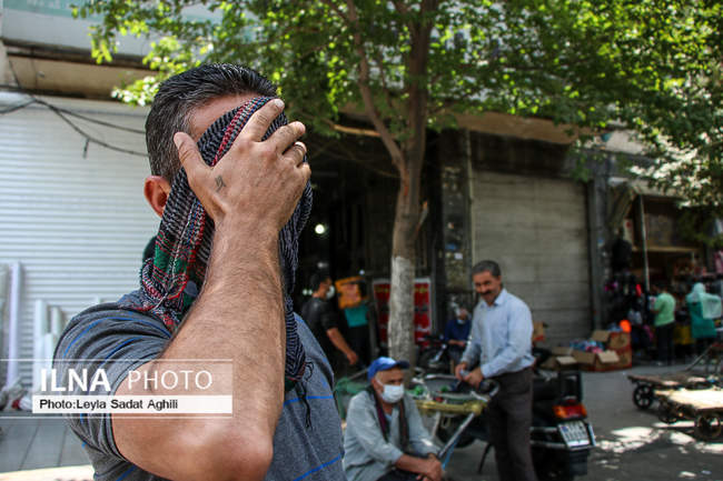 گرمای طاقت فرسا در تهران