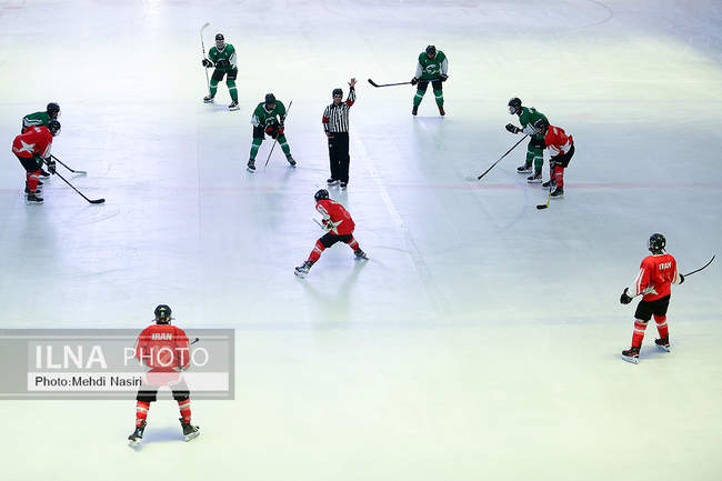 فینال دومین دوره لیگ هاکی روی یخ پسران زیر ۲۰ سال