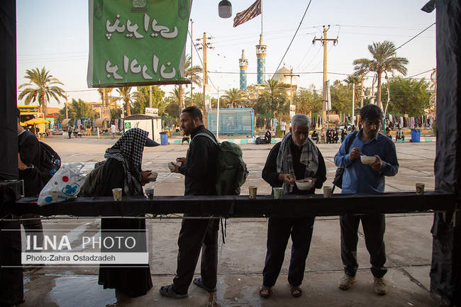 عبور زائران اربعین حسینی از مرز خسروی