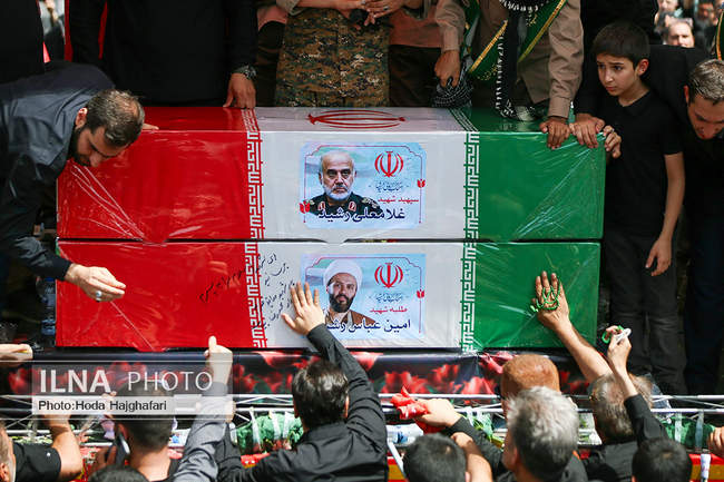  مراسم تشییع شهدای اقتدار - تهران / 4