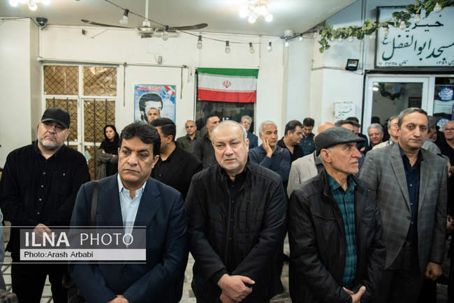 مراسم تشییع محمد تاجزاده 