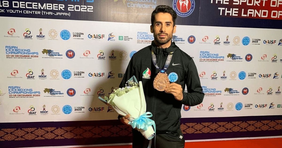 ورزش رزمی در ایران مظلوم است احمدبنیادی،قهرمان آسیا مطرح کرد