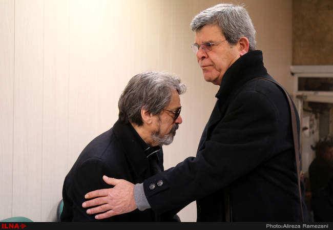 مراسم تشییع حسن علیزاده