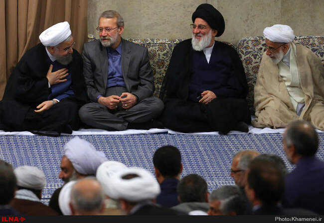 دیدار مسئولان نظام با رهبر انقلاب اسلامی